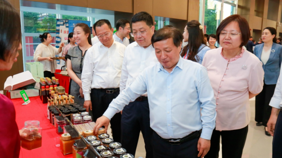 民建陜西省委會舉辦同心大集專場活動